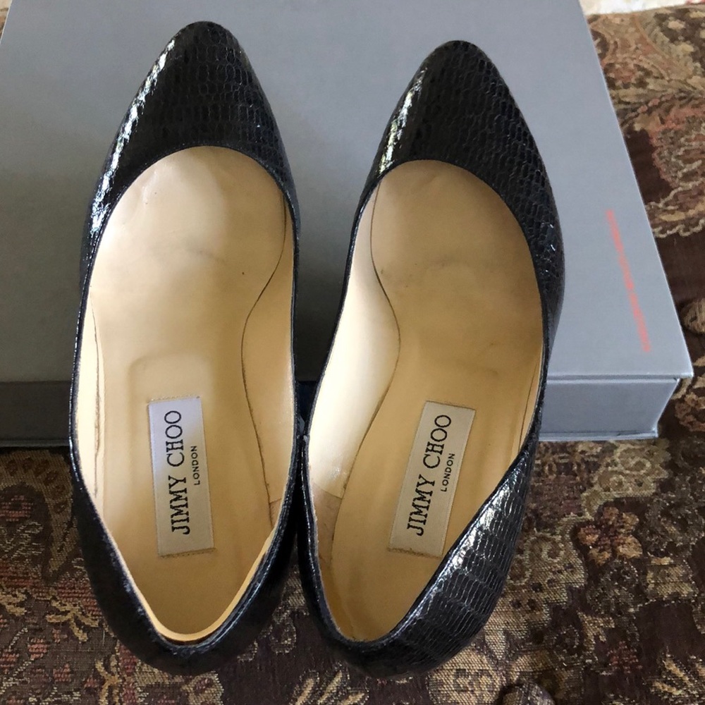 Jimmy Choo black pumps